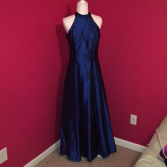 Roberta Bridal Dresses & Skirts - Iridescent blue/black long gown.